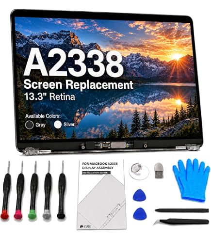Amazon.com: GBOLE A2338 M1 M2 2020 Screen Replacement for MacBook